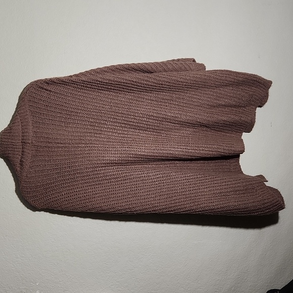 Valette V Cardigan Sweater Large Chocolate Brown - Picture 7 of 10